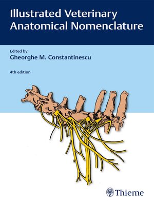 cover image of Illustrated Veterinary Anatomical Nomenclature